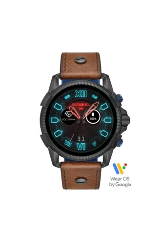 dt2009 Smartwatch Full Guard 2.5 in pelle marrone