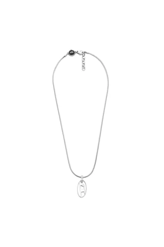 dx1342 Collana con pendente in acciaio inossidabile