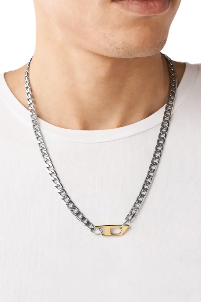 dx1343 Collana con catena in acciaio inossidabile dx1343 Collana con catena in acciaio inossidabile