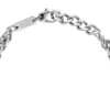 dx1445 Bracciale con catena in acciaio inossidabile e smalto rosso dx1445 Bracciale con catena in acciaio inossidabile e smalto rosso