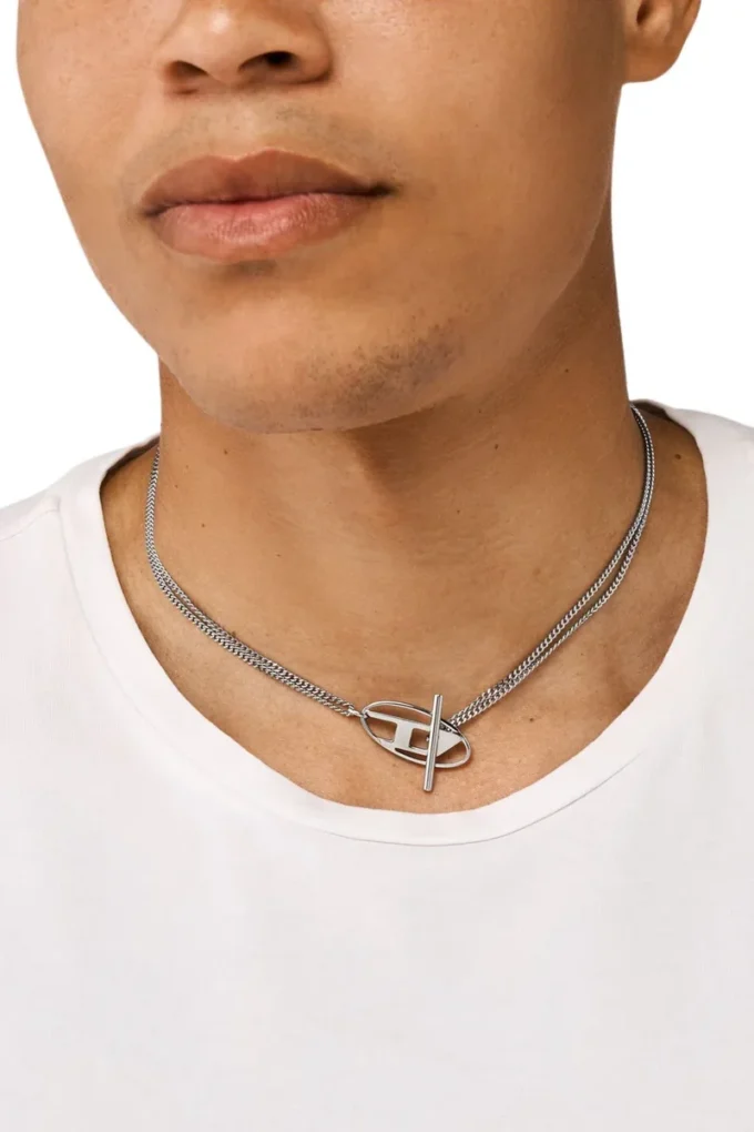 dx1534040 Collana con catena in acciaio inossidabile dx1534040 Collana con catena in acciaio inossidabile