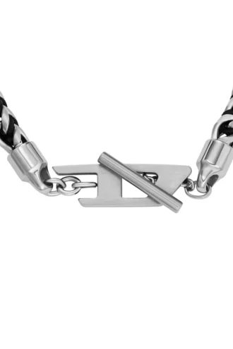 dx1540040 Bracciale con catena intrecciata in acciaio inossidabile dx1540040 Bracciale con catena intrecciata in acciaio inossidabile