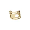 dx1569710 gioiello Anello con fascia in acciaio inossidabile color oro dx1569710 gioiello Anello con fascia in acciaio inossidabile color oro