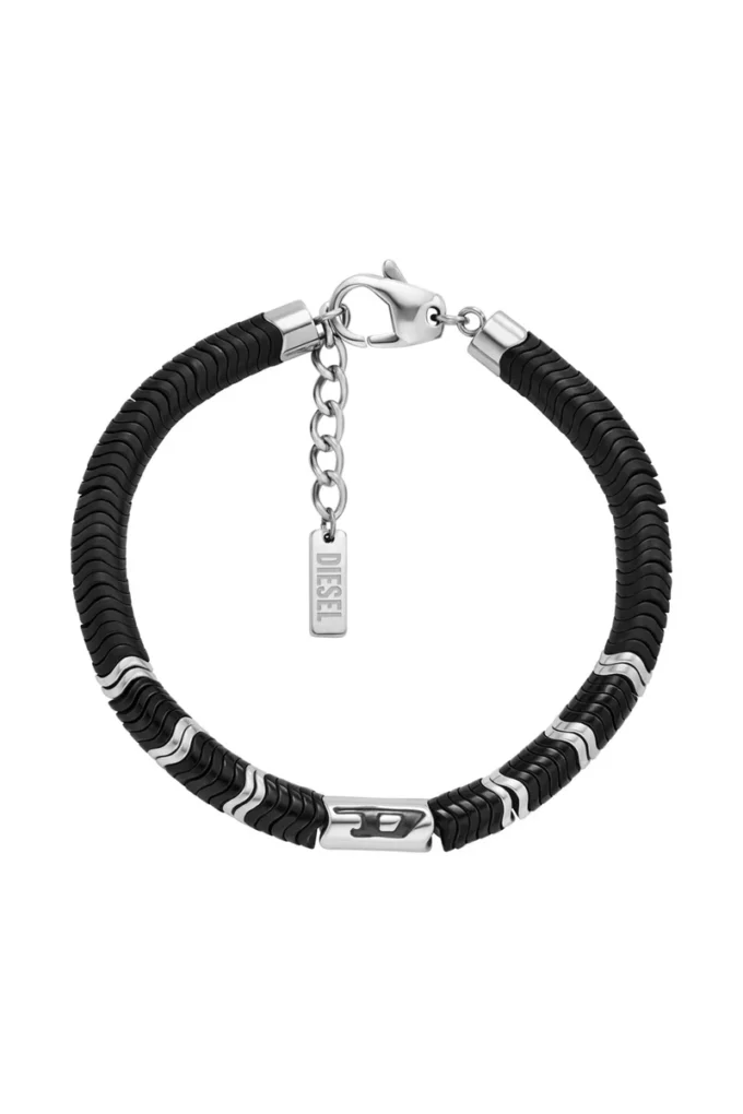 dx1574931 gioiello Bracciale con perline in ematite dx1574931 gioiello Bracciale con perline in ematite