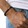 dx1574931 gioiello Bracciale con perline in ematite dx1574931 gioiello Bracciale con perline in ematite