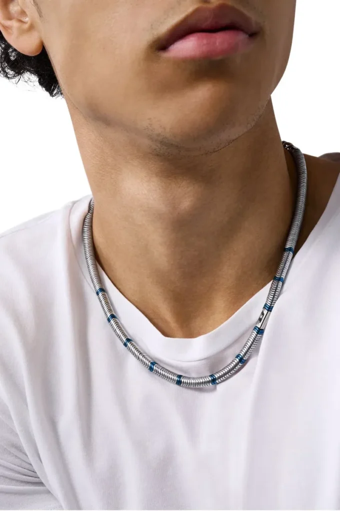 dx1576931 gioiello Collana con perline in ematite