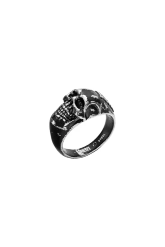 dx1579040 gioiello Anello con teschio in acciaio inossidabile
