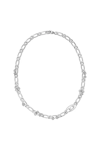 dx1600040 Collana con catena in acciaio inossidabile e ottone