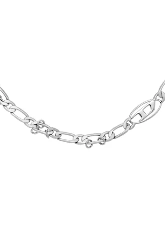 dx1600040 Collana con catena in acciaio inossidabile e ottone