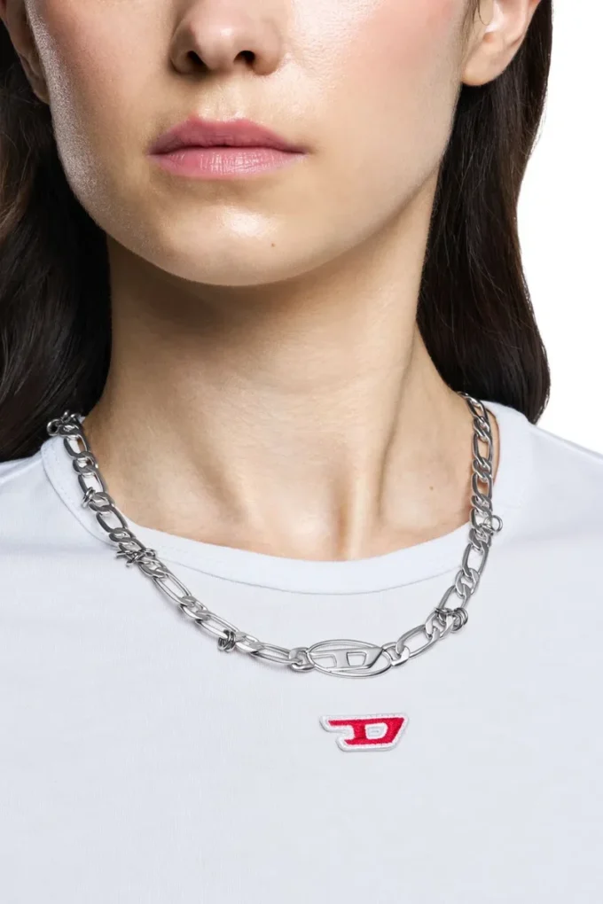 dx1600040 Collana con catena in acciaio inossidabile e ottone dx1600040 Collana con catena in acciaio inossidabile e ottone