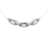 dx1615040 Collana con catena Metamorph in acciaio inossidabile e silicone