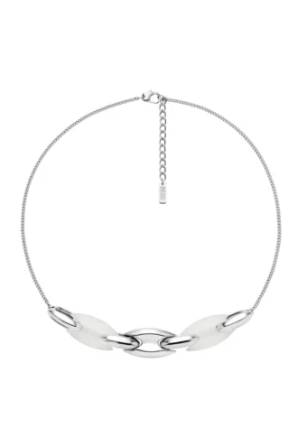 dx1616040 Collana con catena Metamorph in acciaio inossidabile e silicone