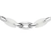 dx1616040 Collana con catena Metamorph in acciaio inossidabile e silicone