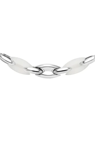 dx1616040 Collana con catena Metamorph in acciaio inossidabile e silicone