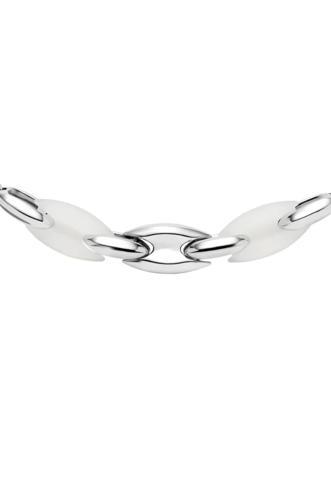 dx1616040 Collana con catena Metamorph in acciaio inossidabile e silicone