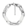 dx1617040 Bracciale a catena Metamorph in acciaio inossidabile e silicone