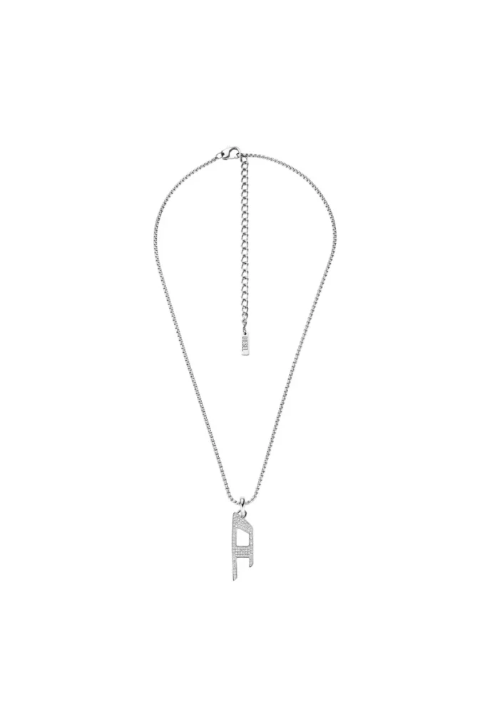 dx1624040 gioielli Collana con pendente glamour in acciaio inossidabile