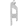 dx1624040 gioielli Collana con pendente glamour in acciaio inossidabile