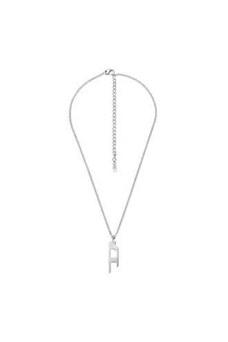 dx1625040 gioielli Collana con pendente in acciaio inossidabile con logo D