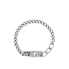 dx1627040 gioielli Bracciale con catena glitterata in acciaio inossidabile dx1627040 gioielli Bracciale con catena glitterata in acciaio inossidabile