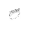 dx1629040 gioielli Anello con sigillo in acciaio inossidabile