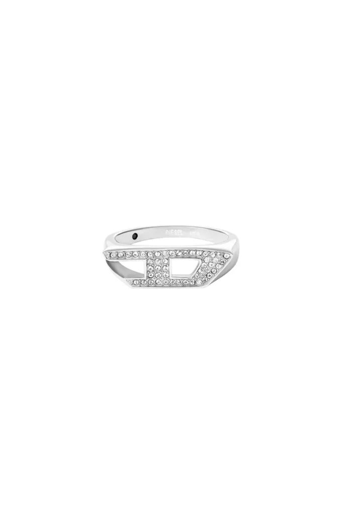 dx1629040 gioielli Anello con sigillo in acciaio inossidabile
