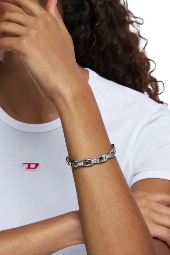 dx1633040 gioielli Bracciale a catena in acciaio inossidabile