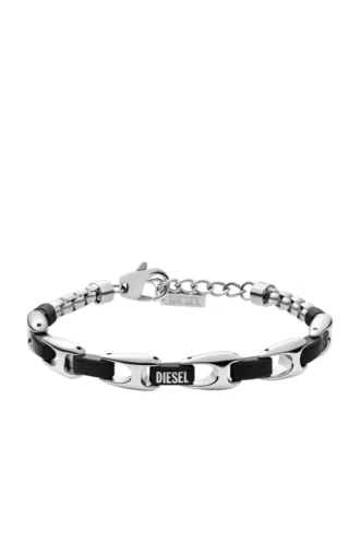 dx1634931 gioielli Bracciale a catena in acciaio inossidabile bicolore