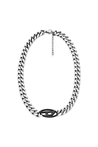 dx1635931 gioielli Collana con catena in acciaio inossidabile bicolore