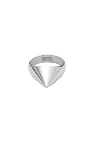dx1641040 gioielli Anello con fascia a punte in acciaio inossidabile
