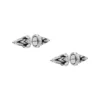 dx1657931 gioielli Orecchini a bottone in ottone bicolore dx1657931 gioielli Orecchini a bottone in ottone bicolore