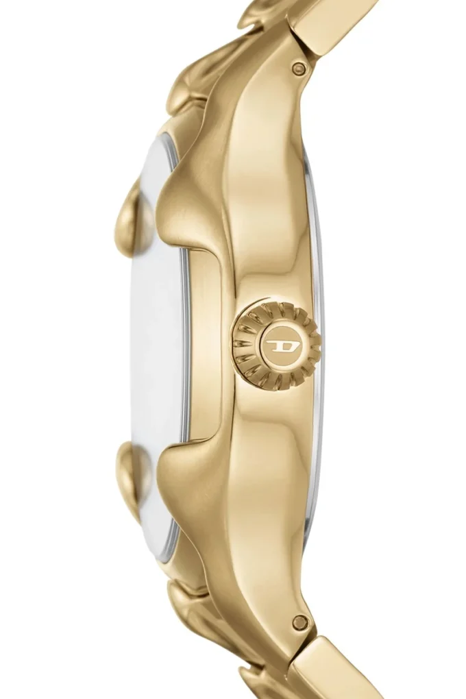 dz2186 Vert Tre lancette con datario in acciaio inossidabile color oro dz2186 Vert Tre lancette con datario in acciaio inossidabile color oro