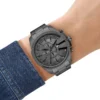 dz4676 Diesel Mega Chief Slim Chronograph Orologio in acciaio inossidabile grigio dz4676 Diesel Mega Chief Slim Chronograph Orologio in acciaio inossidabile grigio