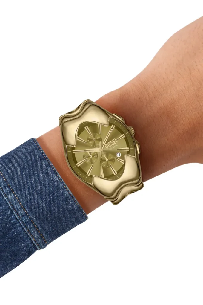 dz4681 Diesel Mercurial Chronograph Orologio in acciaio inossidabile color oro dz4681 Diesel Mercurial Chronograph Orologio in acciaio inossidabile color oro