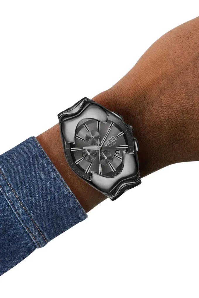 dz4682 Diesel Mercurial Chronograph Orologio in acciaio inossidabile grigio dz4682 Diesel Mercurial Chronograph Orologio in acciaio inossidabile grigio
