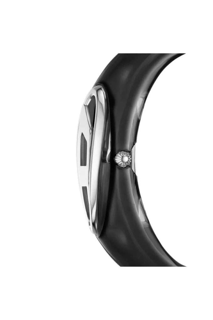 dz5619 orologio Diesel Wonder-D Orologio da donna con due lancette in resina e nylon nero dz5619 orologio Diesel Wonder-D Orologio da donna con due lancette in resina e nylon nero