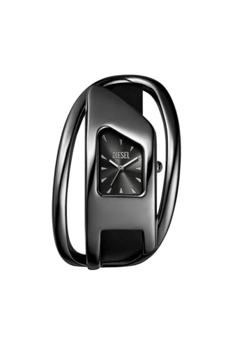 dz5629 orologio Orologio Wrap-D in pelle nera