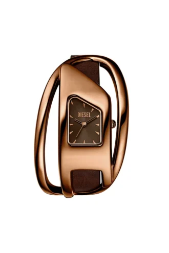 dz5630 orologio Orologio Wrap-D in pelle marrone