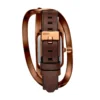 dz5630 orologio Orologio Wrap-D in pelle marrone