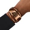dz5630 orologio Orologio Wrap-D in pelle marrone