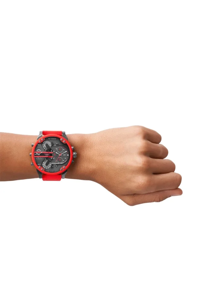 dz7370 Mr. Daddy 2.0 orologio in metallo rosso, 55 mm dz7370 Mr. Daddy 2.0 orologio in metallo rosso, 55 mm