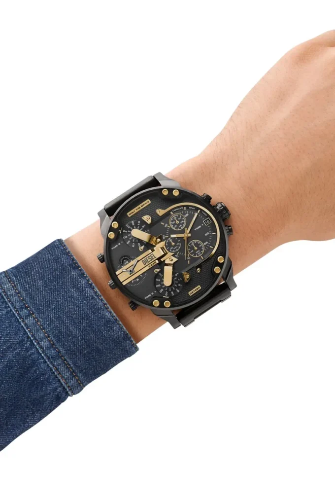 dz7484 Mr. Daddy Orologio bicolore in acciaio inossidabile