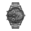 dz7487 Diesel Mr. Daddy Slim Multi Movement Grigio Orologio in acciaio inossidabile