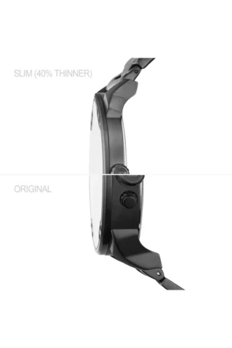 dz7487 Diesel Mr. Daddy Slim Multi Movement Grigio Orologio in acciaio inossidabile