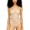 ezzy-utlt Body in nylon con disegno in pizzo ezzy-utlt Body in nylon con disegno in pizzo
