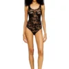 ezzy-utlt Body in nylon con disegno in pizzo ezzy-utlt Body in nylon con disegno in pizzo