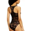 ezzy-utlt Body in nylon con disegno in pizzo ezzy-utlt Body in nylon con disegno in pizzo