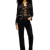 ezzy-utlt Body in nylon con disegno in pizzo ezzy-utlt Body in nylon con disegno in pizzo