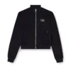 f-flacin Felpa con zip e logo cut-out f-flacin Felpa con zip e logo cut-out