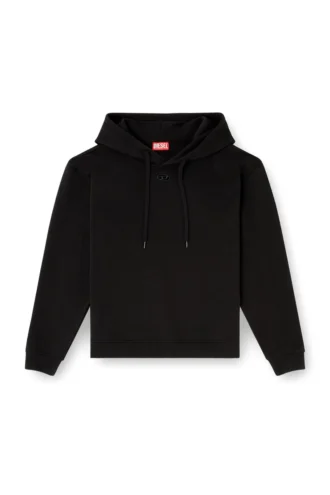 f-normy-hood-od Felpa con cappuccio in cotone con logo Oval D